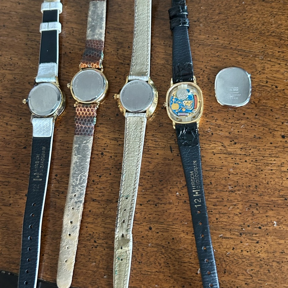 Bundle of 4 Marshal field vintage watches.
